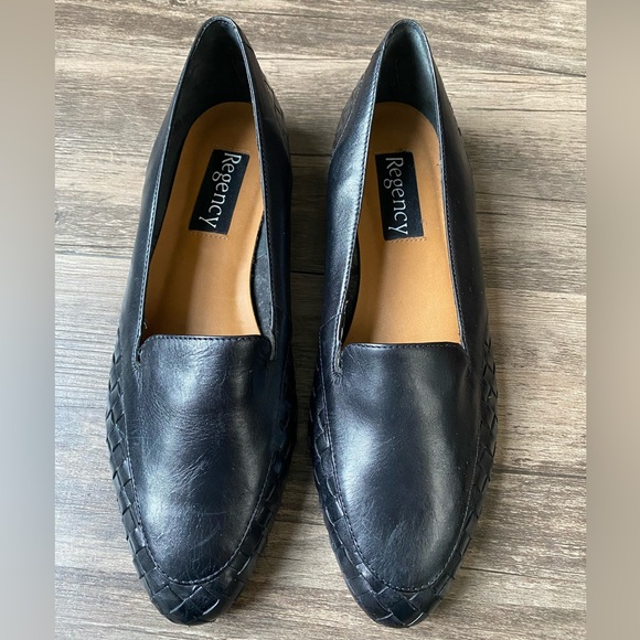 NWOT Regency Roberta Black Women's Flats Size 8.5M - Picture 10 of 10